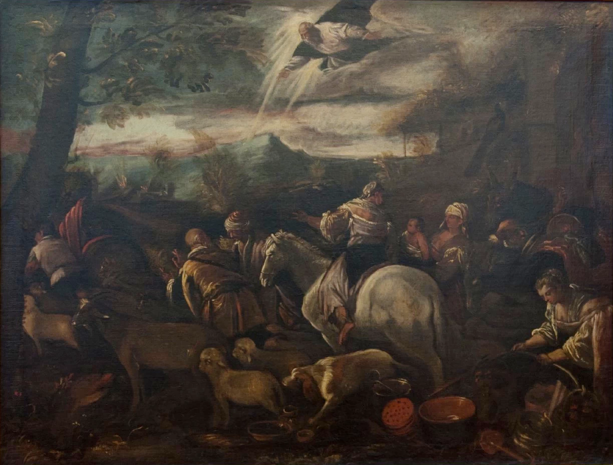  155-Leandro Dal Ponte, detto Bassano-Ritorno dalla fiera  - Museo Nazionale di Palazzo Reale, Pisa